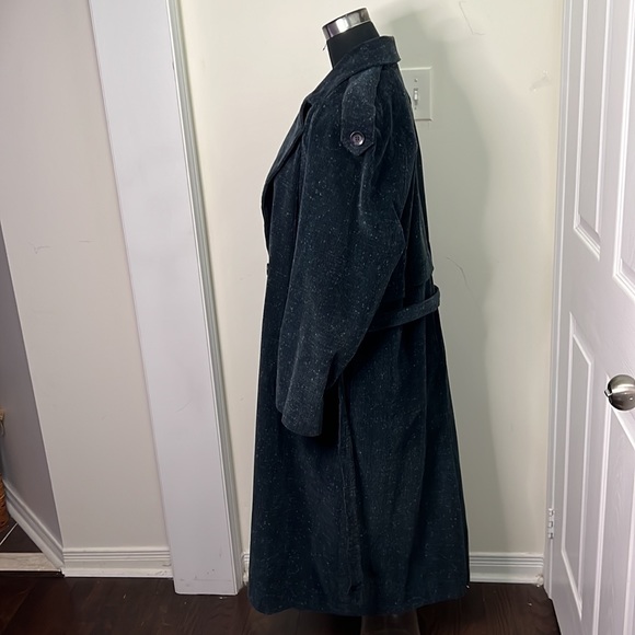 Vintage Codurory Belted Trench Outerwear Coat Size Large - Picture 5 of 15